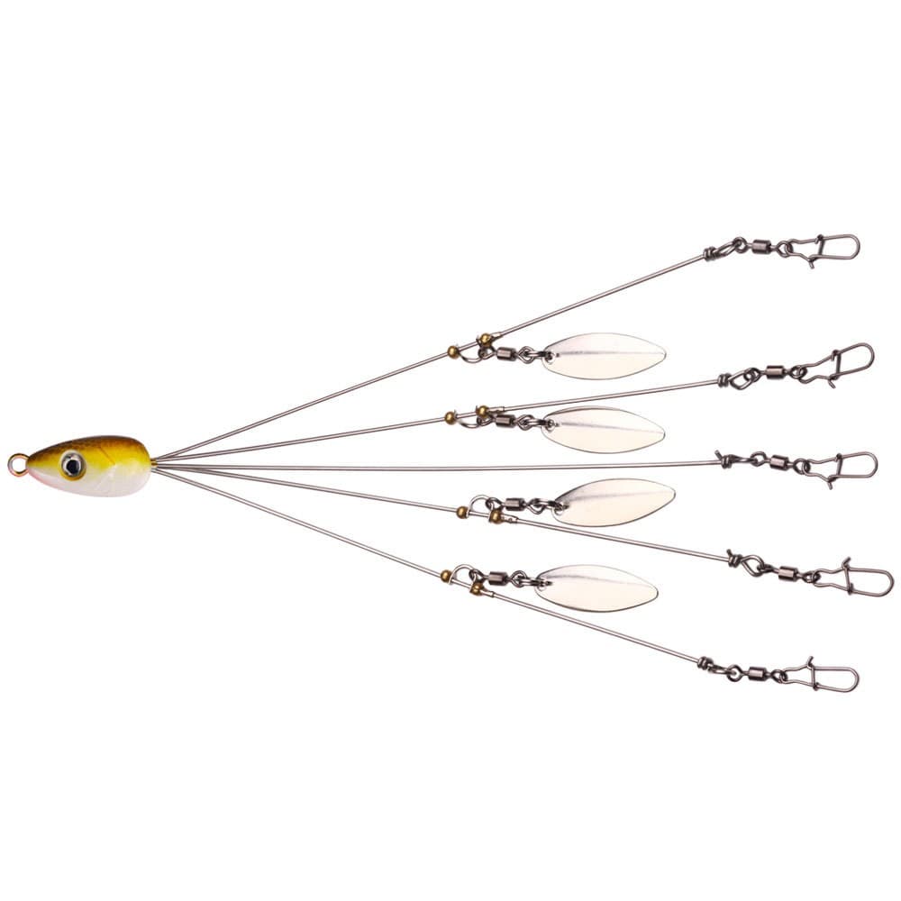 5Pack Alabama Rig 5 Arms 4 Blades Umbrella Rig Fishing Lures Bait Bass Crappie - Image 4