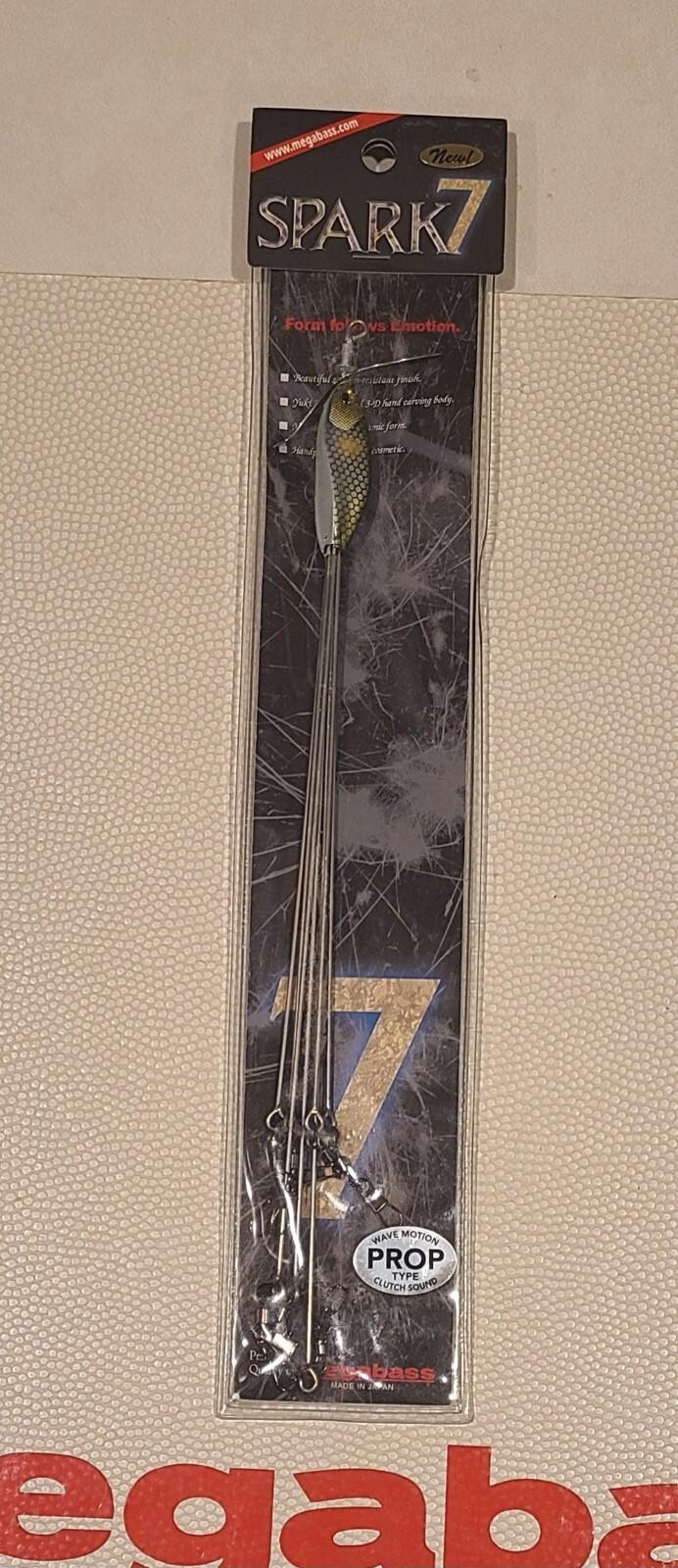 WOW! Megabass SPARK7 SEVEN  PROP Umbrella RIG "AYU" WAVE MOTION PROP 10" - Image 1