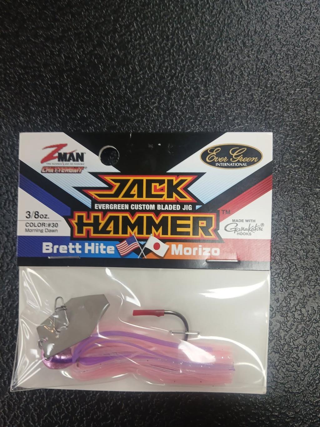 Zman 3/8 Oz Morning Dawn Jackhammer Chatterbait - Image 1