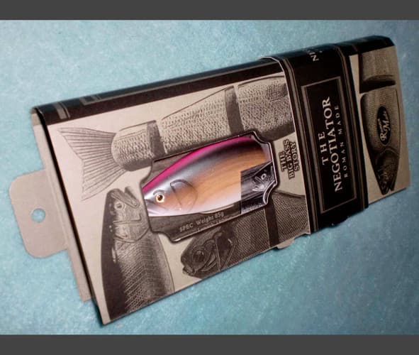 Roman Made Negotiator Limited Color Wood Pink Fishing Bait Swimbait  Japan New - Image 2