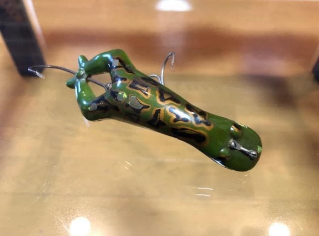 4 Set Heddon Luny Frog Old Lure Ship From Japan - Image 8