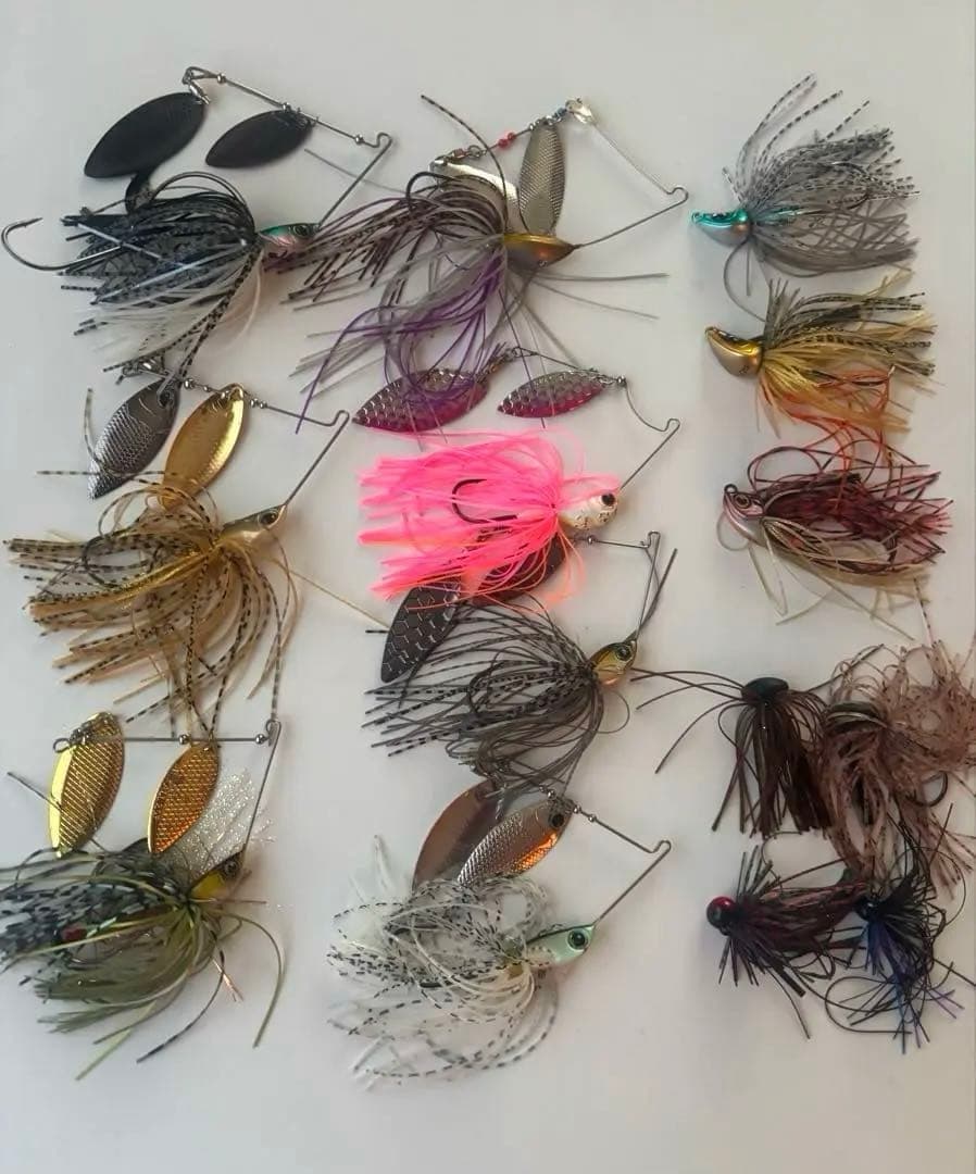 Fishing Lure deps Jackall spinnerbait jigs sold in bulk of 14 - Image 1