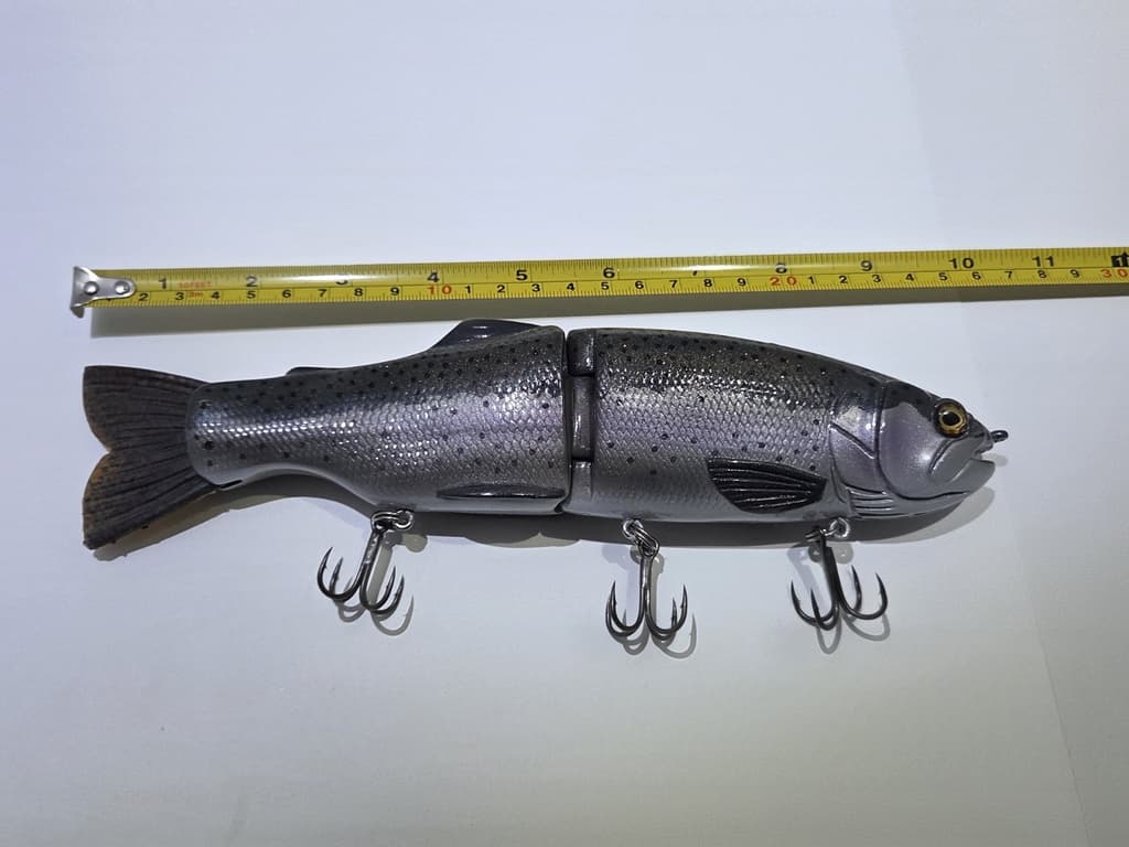 Hiroshima Customs (Hiro) Trout Swimbait 10" Lure - Image 1