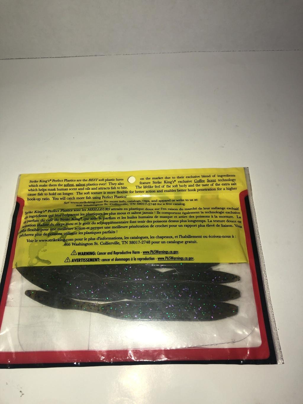  Strike King Fishing Perfect Plastics 5" Dream-Brand New-SHIPS N 24 HOURS - Image 7