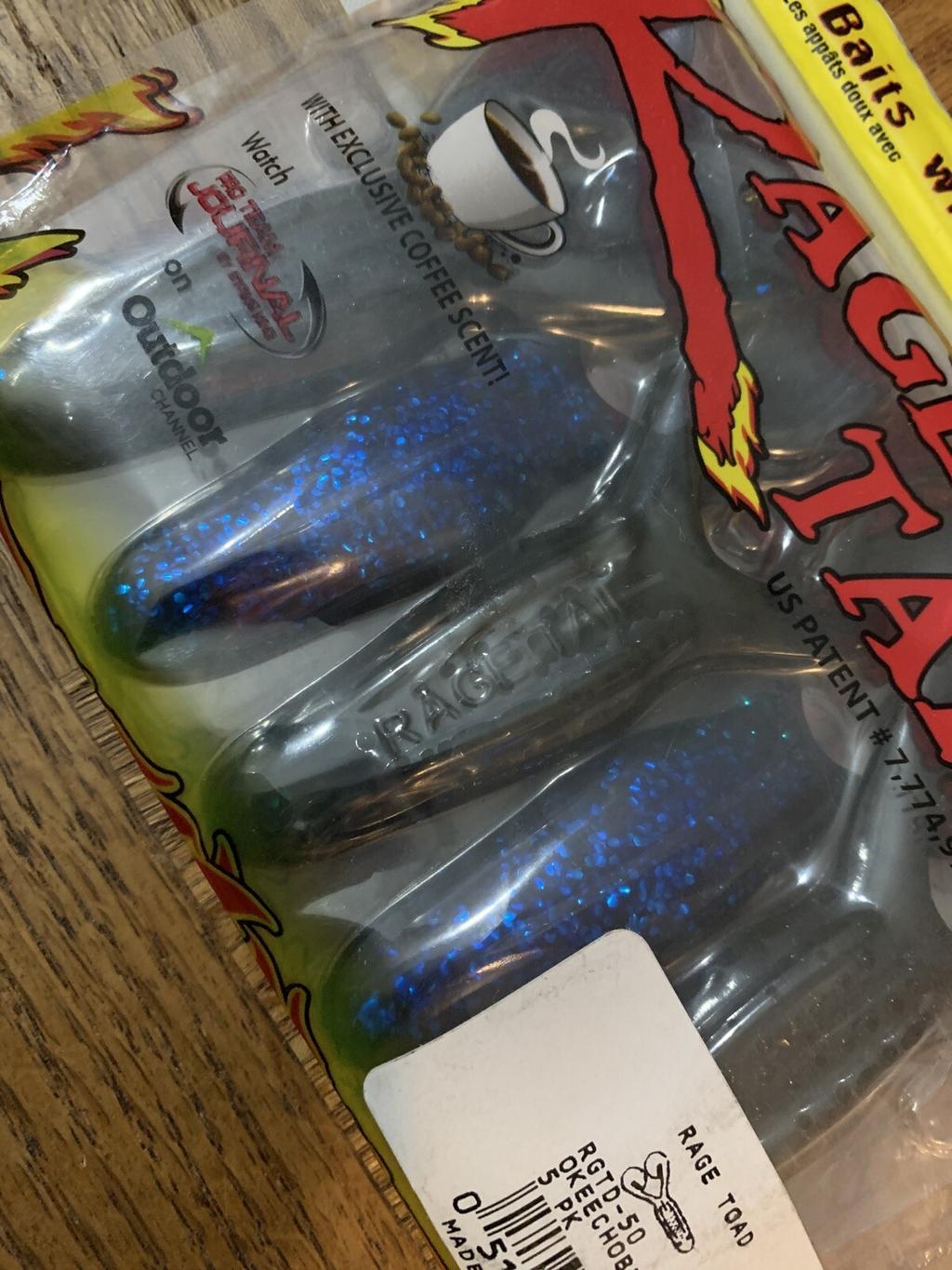 Strike King Rage Tail Rage Toad Okeechobee Toad - Image 2