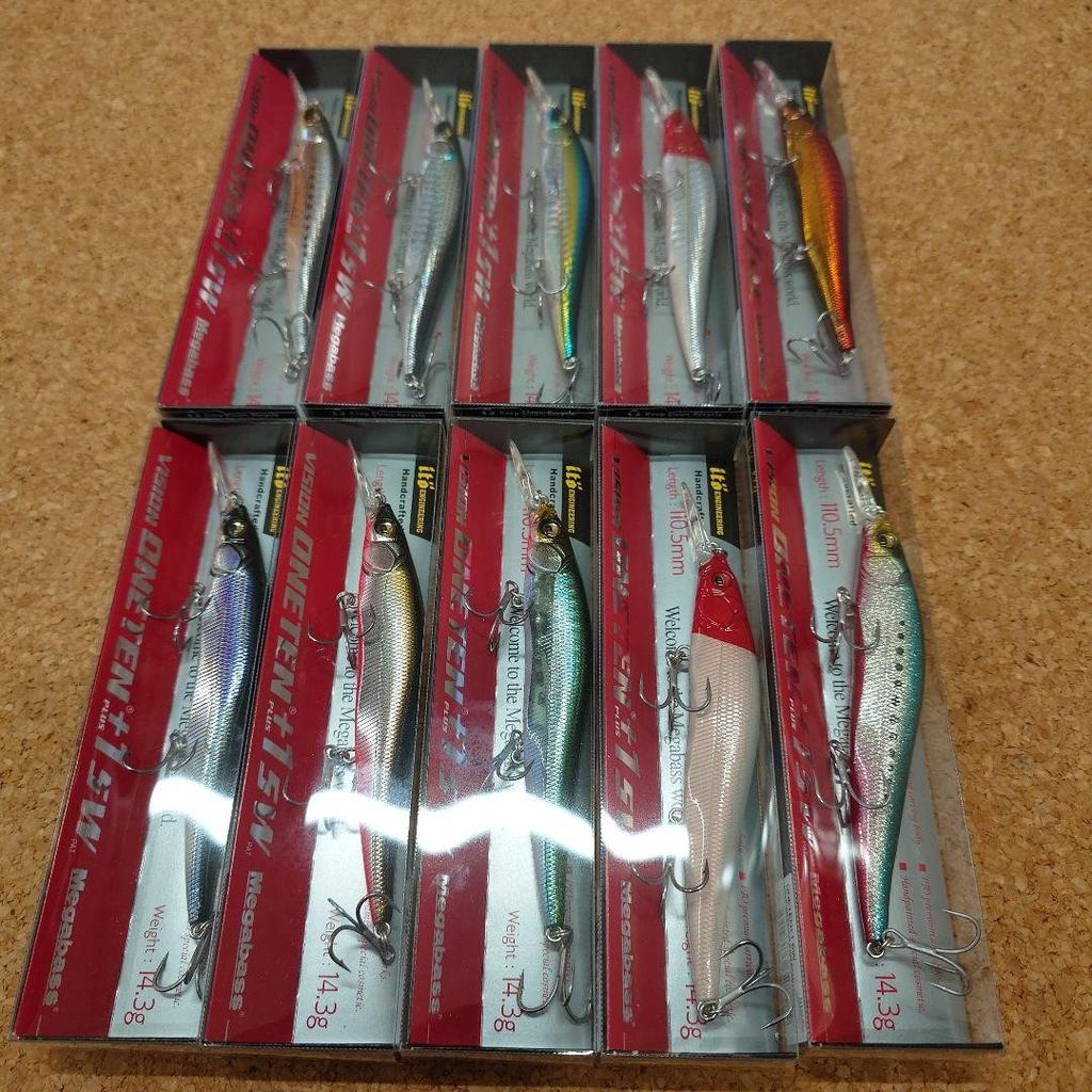 Megabass Vision OneTen+1sw Long Bill Jerkbait Used - Image 1