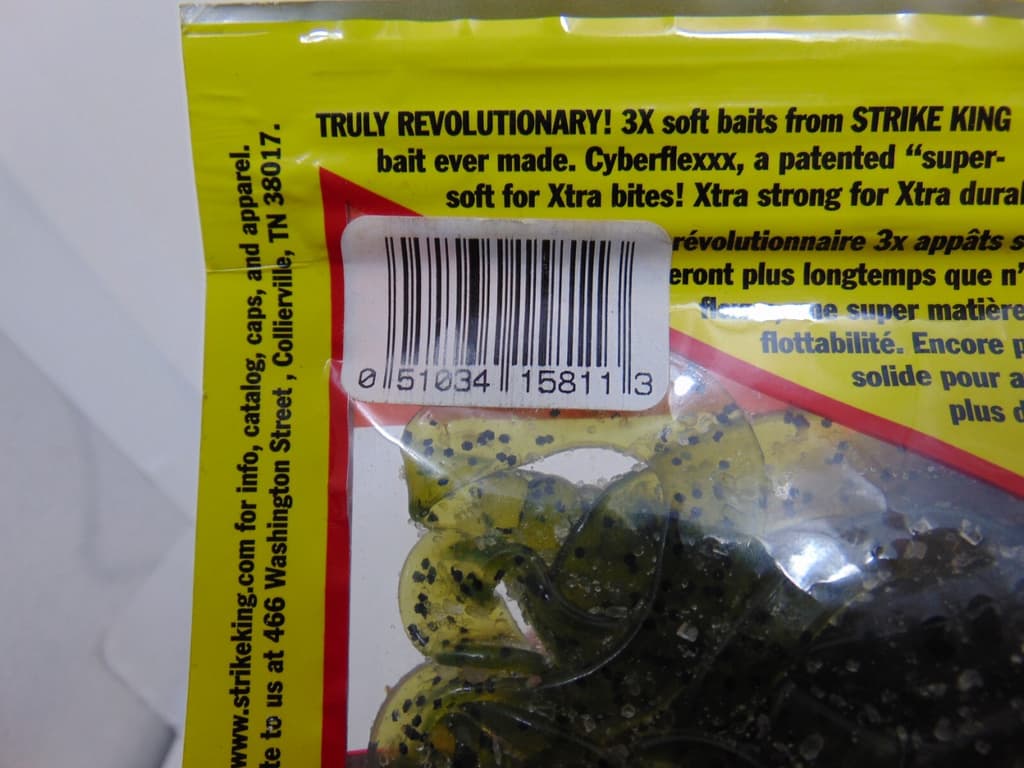 Strike King,  Fishing Soft Baits  Lot ,   SALT FLOATING BAITS LOT OF 11 PACKS - Image 8