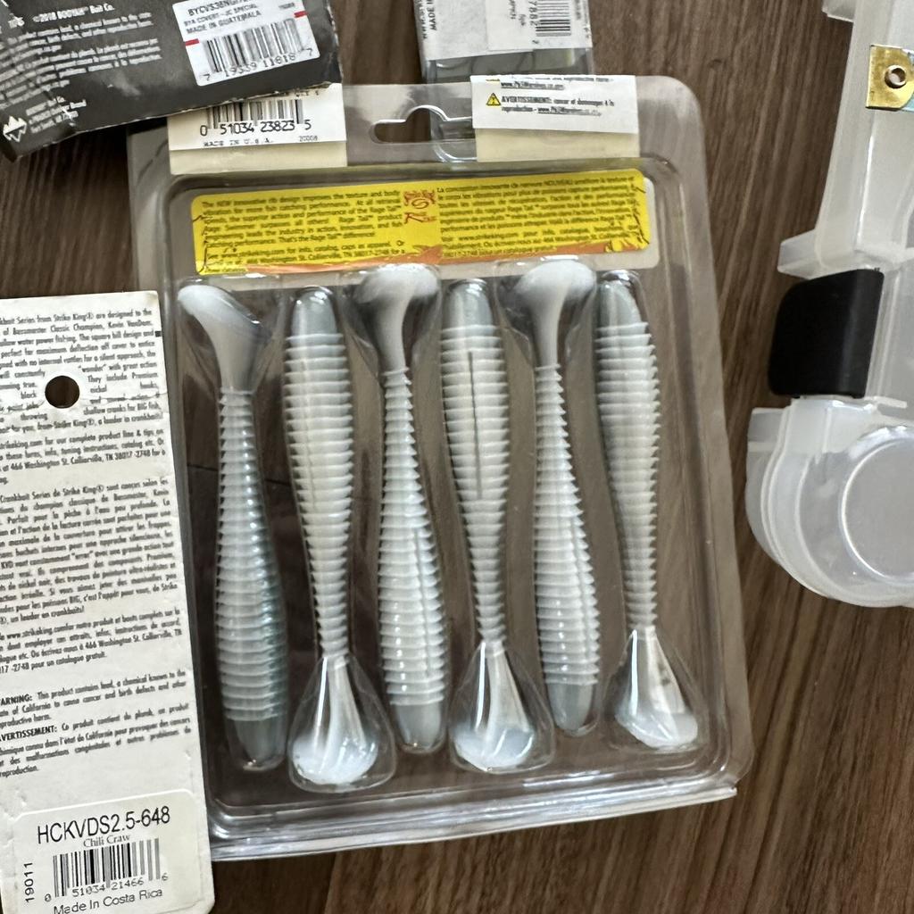 Bass Lure Bundle Lot Of 10 Including Berkley, Net Bait, Booyah, Strike King  NEW - Image 19