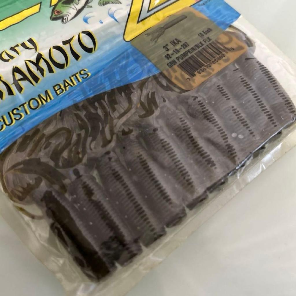 Gary Yamamoto Fat Ika, Ika, High Specific Gravity Worm, Worm, Lure, Bundle - Image 5