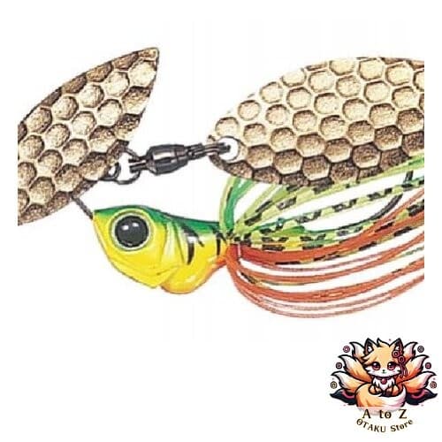 NEW Evergreen Spinnerbait D-Zone Fly Single Willow Leaf 1/4oz Hot Tiger #06 - Image 1