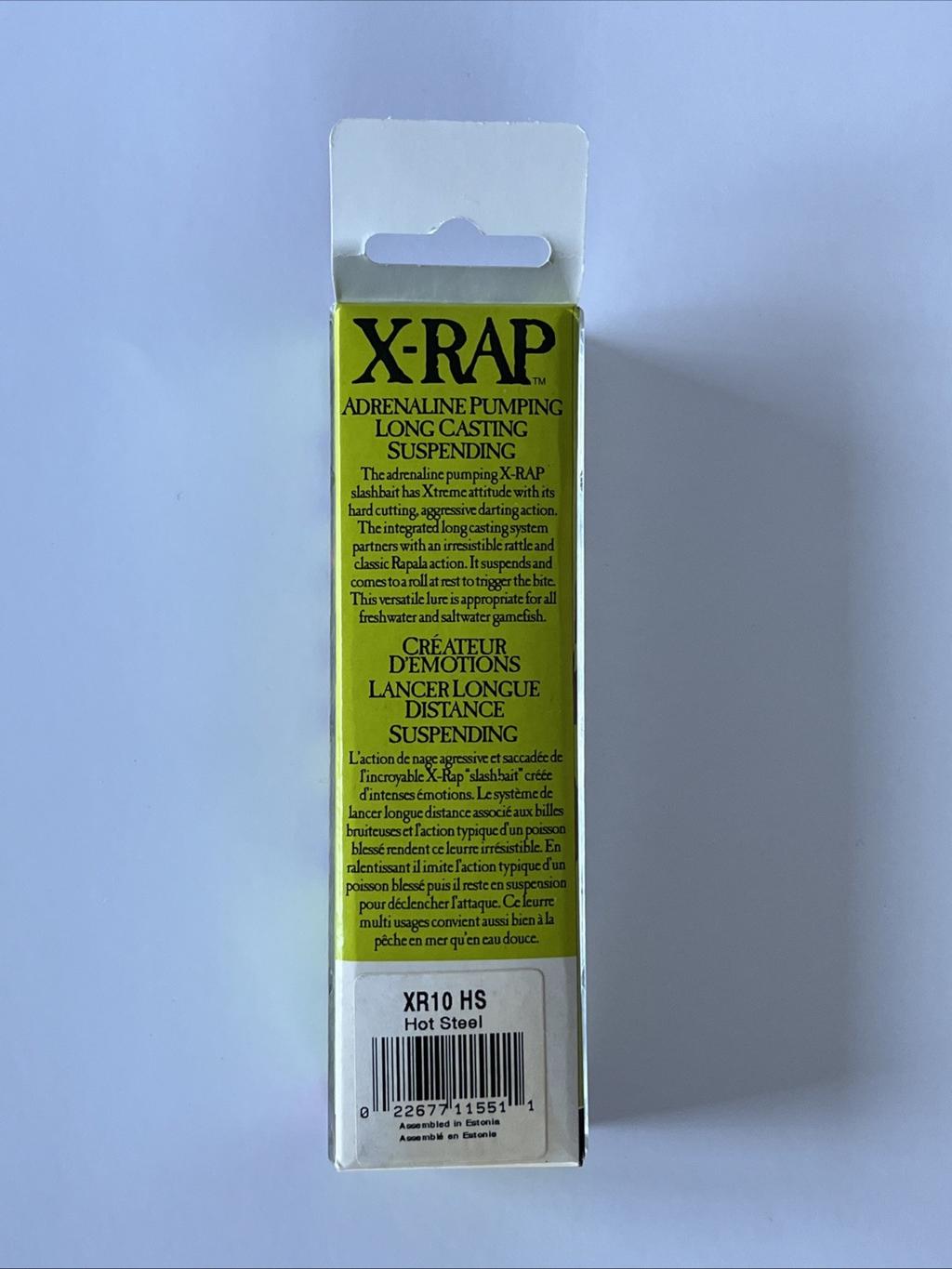 New Rapala X Rap Slashbait XR-10 Lures + Pepper Hawg Buzzbait  Lindy Rig - Image 7