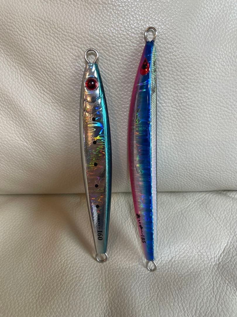 Blue Fish Jig Set 200g saltiga, shout, guntetsu, & used for sea fishing - Image 4