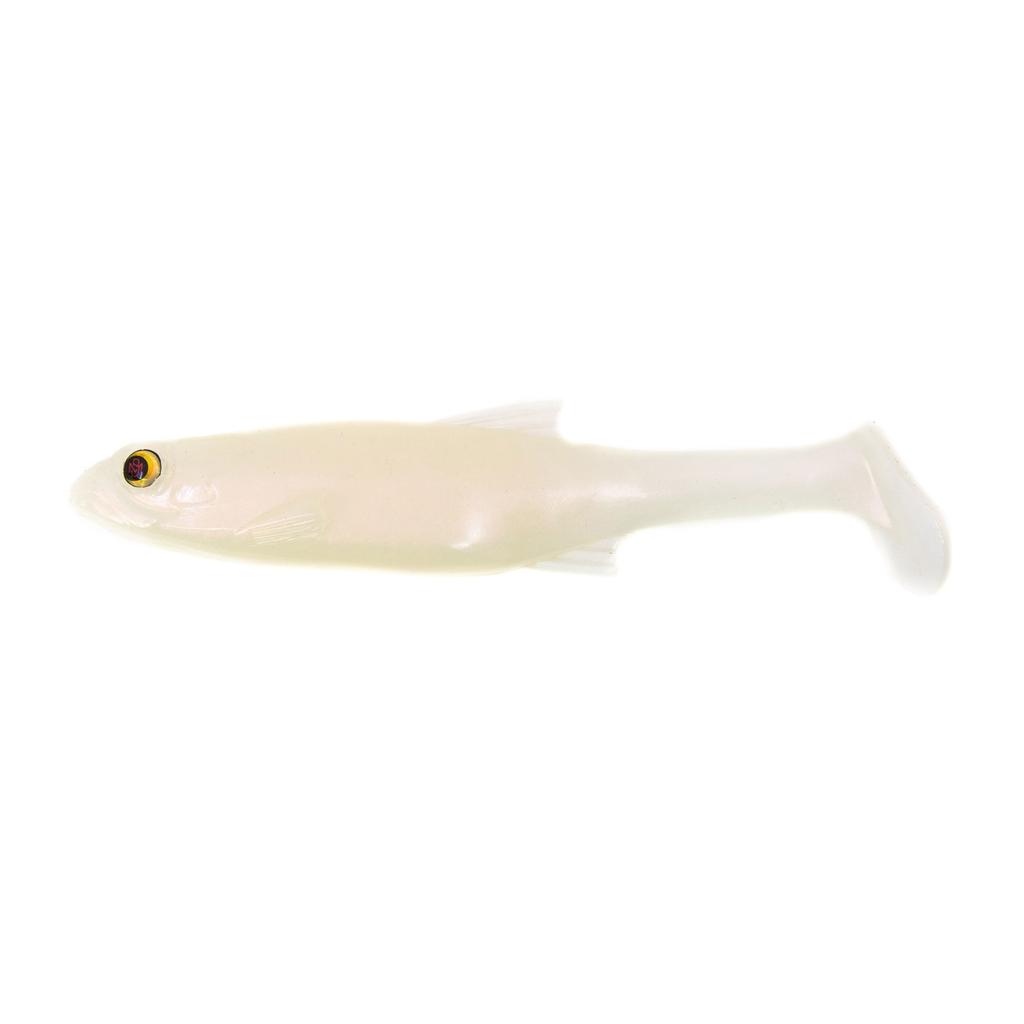6" Bass Mafia Daingerous Swimbait Albino 2 Pk - Image 1