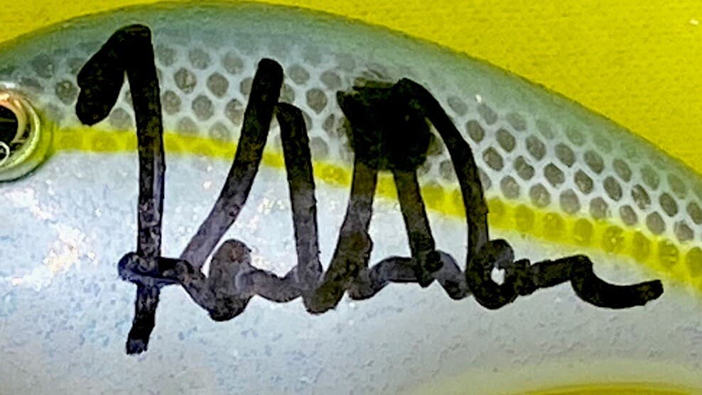 Vintage Rare NOS Strike King Kevin VanDam“AUTOGRAPHED”KVD Limited￼ Crankbait ￼ - Image 17