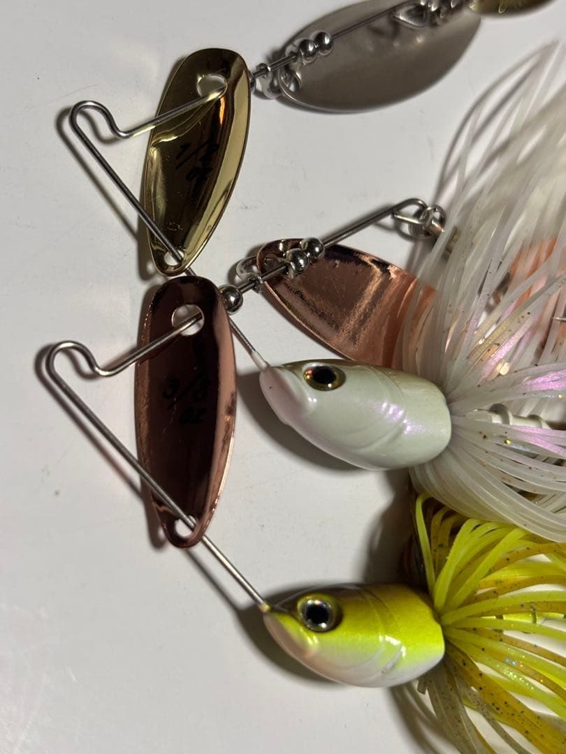 Bottom Up Spinnerbait Set Marble 3/8 1/2 - Image 2