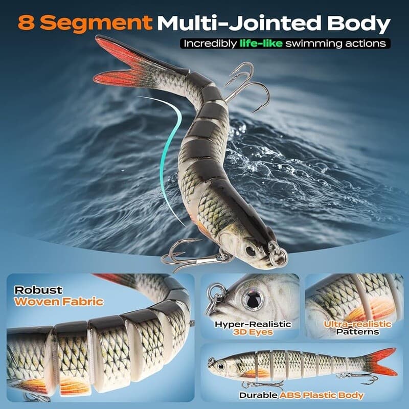 Large 4 Layer Tackle Box W/ 547Pcs Fishing Lures Kit Pliers Hooks Weights Gear - Image 8