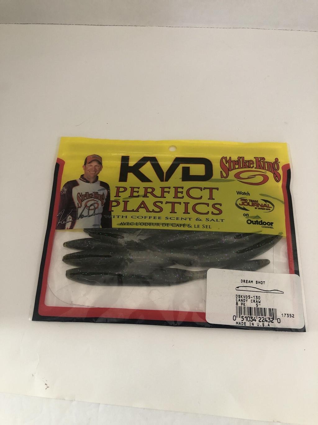  Strike King Fishing Perfect Plastics 5" Dream-Brand New-SHIPS N 24 HOURS - Image 3