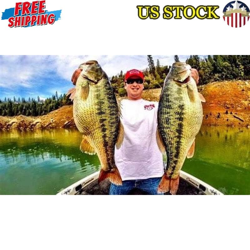 Tour Grade Titanium Umbrella Rig Five Wire System 3D Eyes Fishing Lure New - Image 1