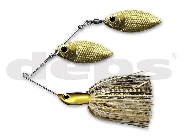 Fishing Lure Depth Spinnerbait Buzzbait B Custom 34oz Double Willow 06 Kurokin - Image 1