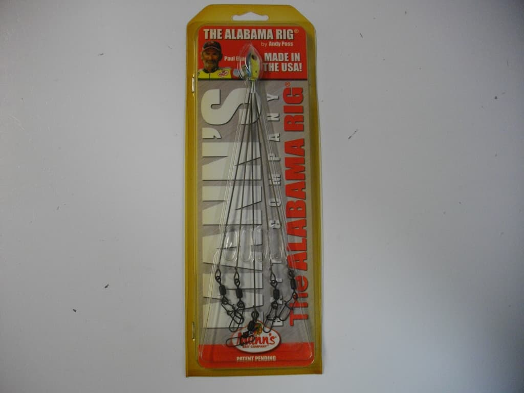 Mann's Bait Company The Alabama Rig by Andy Poss TAR65-04 6.5" Sexy Shad - Image 1