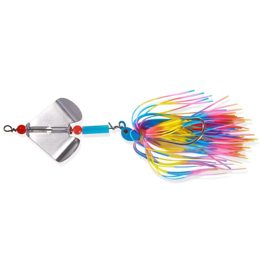 4PCS/Set Spinnerbait Blade Bait Rubber Skirt Buzzbait Fishing Lures Tackle 12g - Image 4