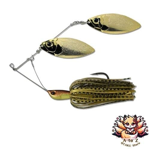 NEW deps Huge Spinnerbait 1.5oz #01 Black King - Image 1