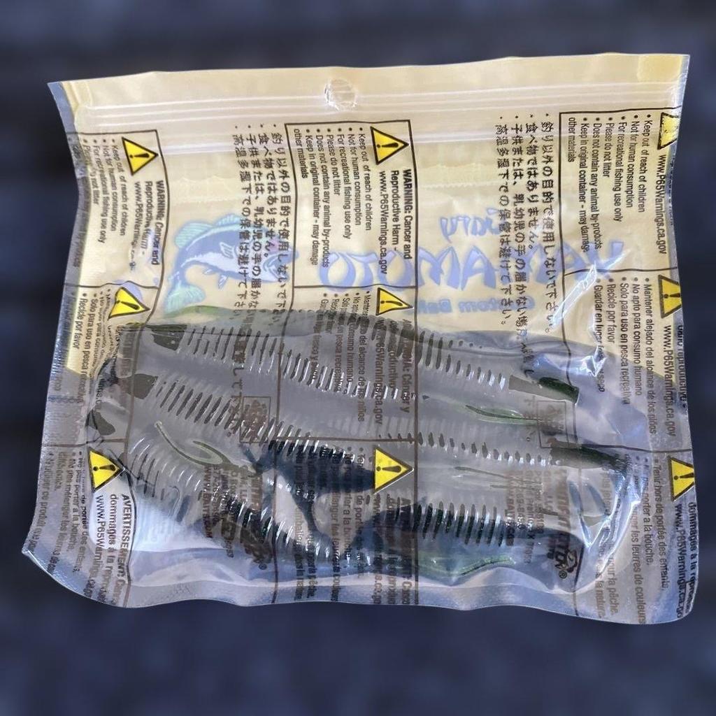 Gary Yamamoto Scope Shad 3.5 4 inch 2-color set - Image 4