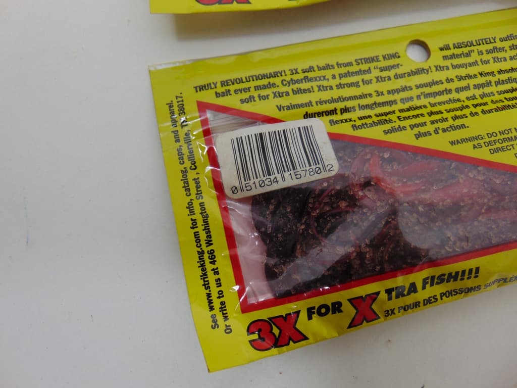 Strike King,  Fishing Soft Baits  Lot ,   SALT FLOATING BAITS LOT OF 11 PACKS - Image 6