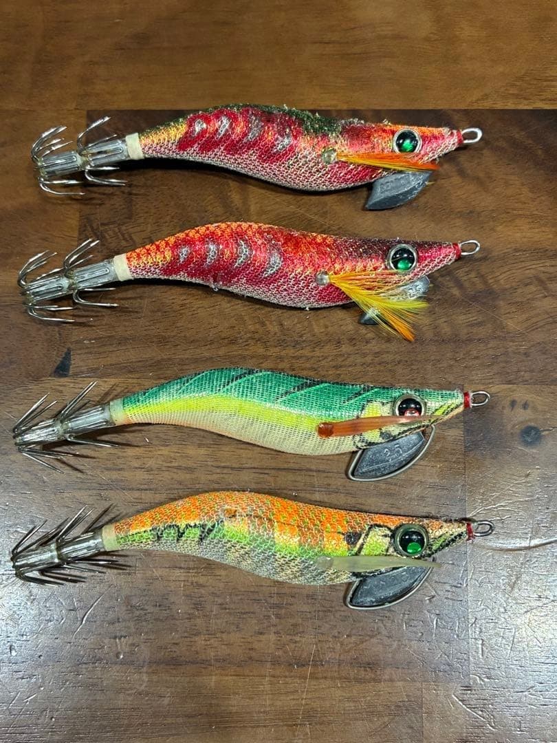 Yozuri No.2.5 Lure 4pcs Used Fish Hook Bait Tackle Fishing Accessories - Image 3