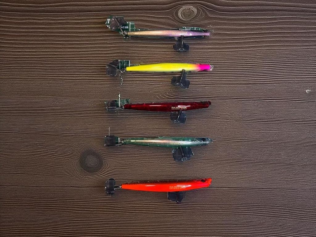 Megabass 168 Cutter 90 Swimbait for Sea Bass, Fish Lure, Used - Image 2