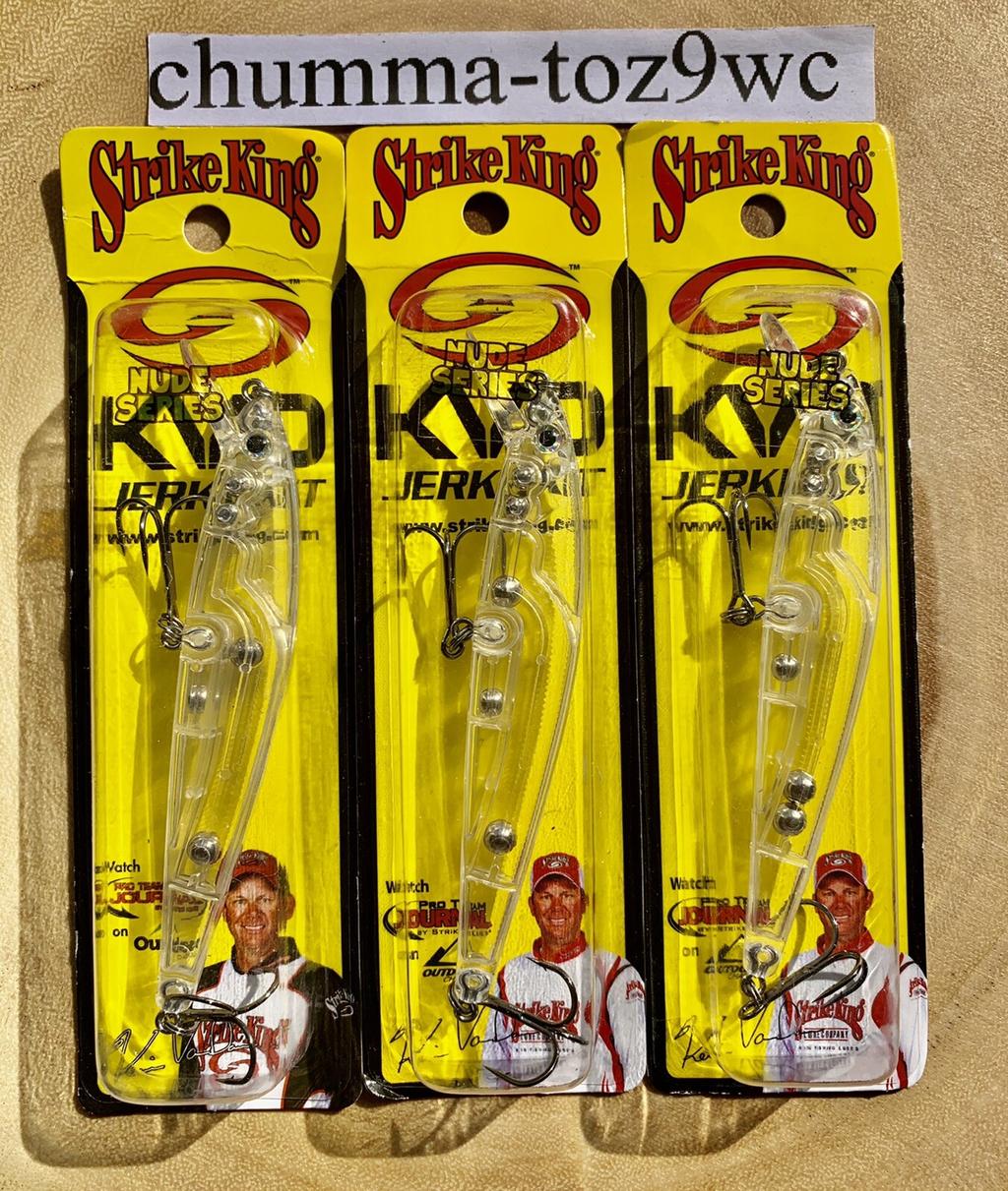KVDJ200 (Lot Of 3) Suspending Jerkbaits, Strike King, Bass Fishing! NWT! - Image 6