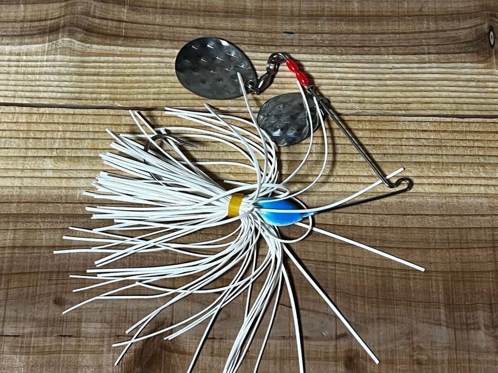 Manufacturer Unknown Spinnerbait 5 8Oz Light Blue White Color Box 43 - Image 2