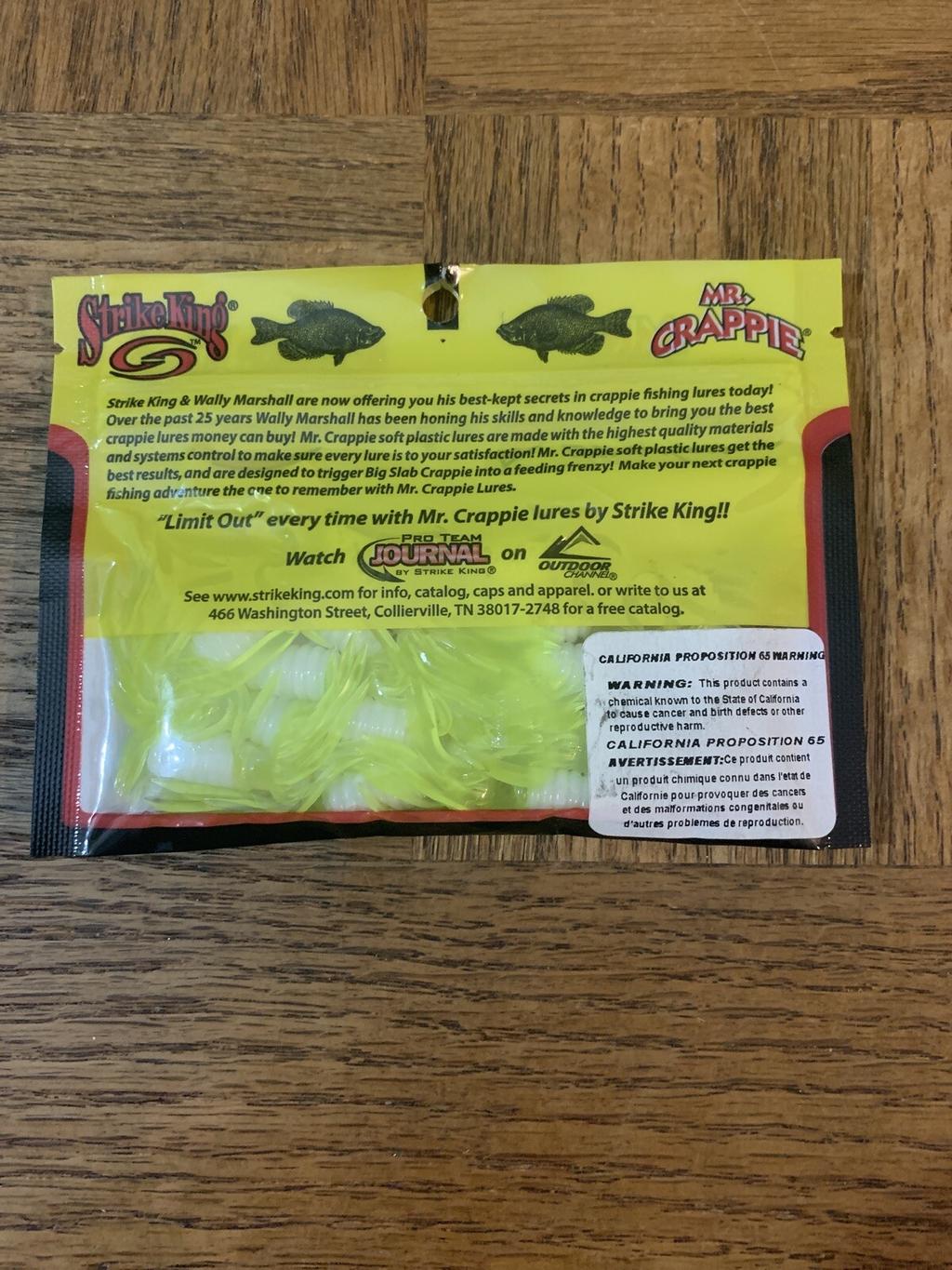 Mr. Crappie Strike King 1.75 IN Crappie Thunder Refrigerator White - Image 4