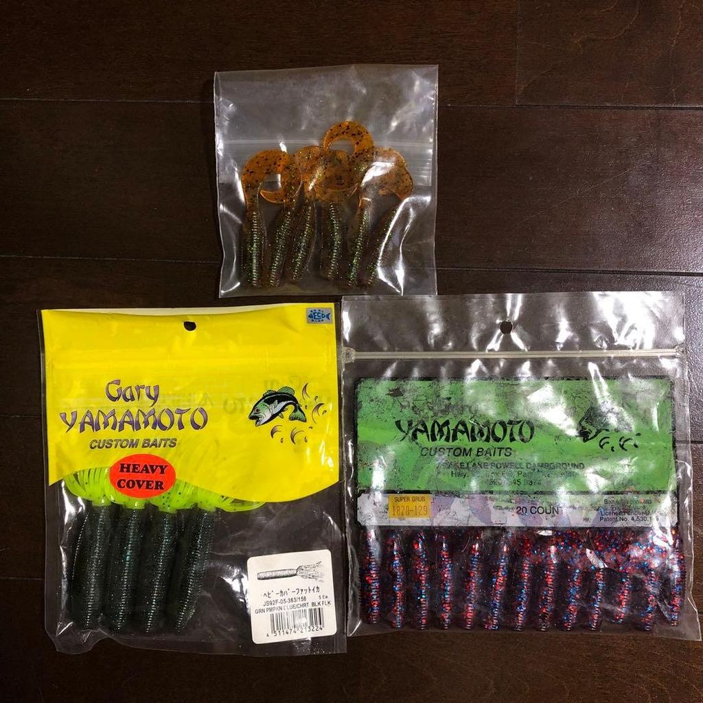 Gary Yamamoto Heavy Cover Fat Ika Grub Set - Image 1