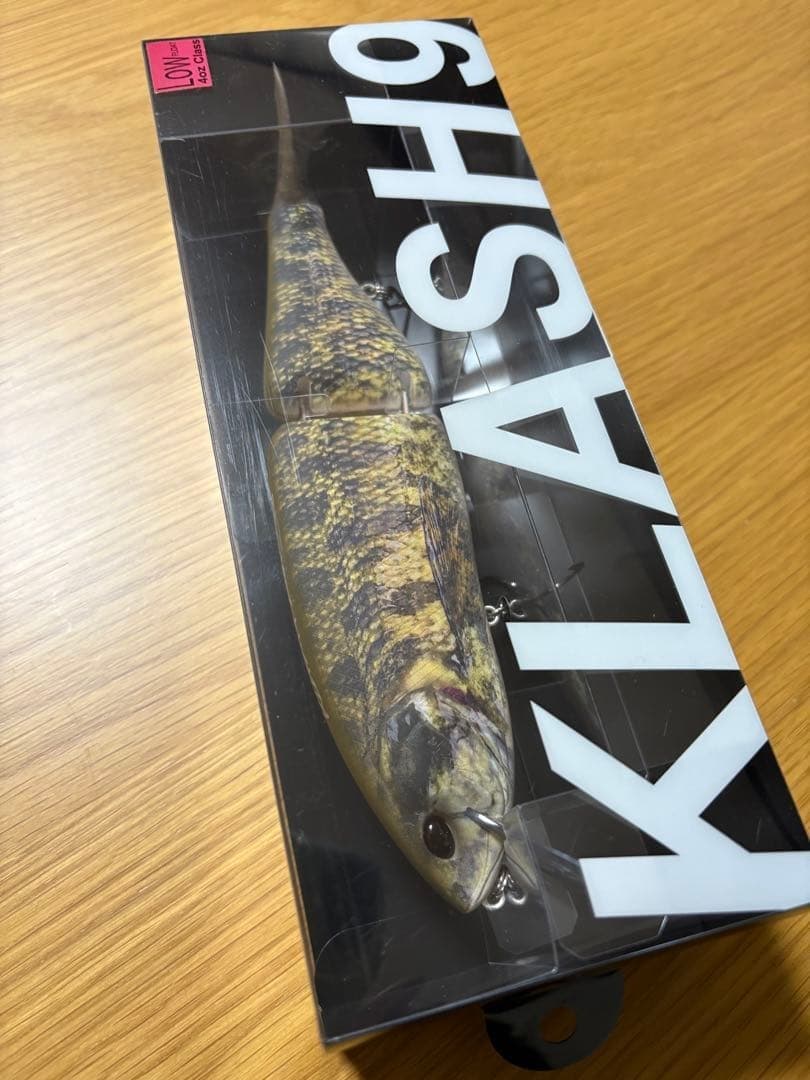 DRT KLASH9 LOW Swimbait DRT TIGER Rare Color Freshwater Saltwater Fishing - Image 1