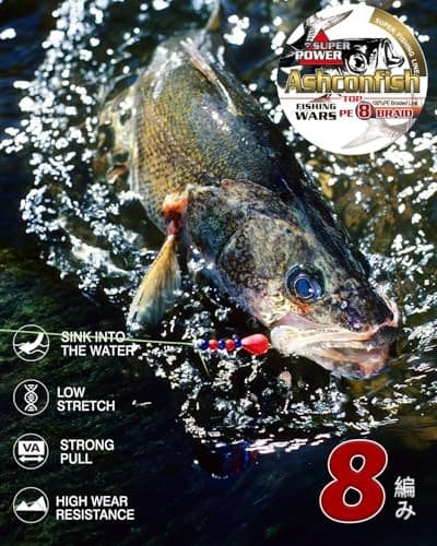 NEW Ashconfish PE Line 8 Tiles Fishing Line 1000m Super Strong High Sensitivity - Image 5