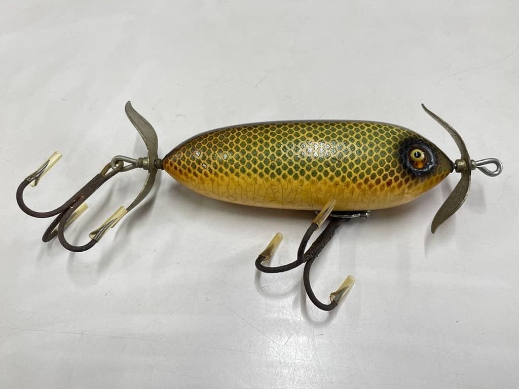 Heddon #350 Musky Surfer Green Scale - Image 2