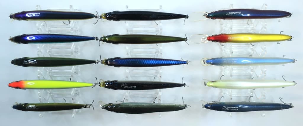 15 Megabass Vision110(Jr,SW,LBO,R,R+1) (Hook changed, paint peeled) Lot - Image 2