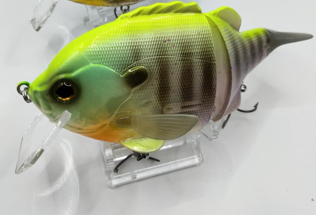 Limited Deps Bull Doze Jr. apan Glide Jointed Bluegill swimbait HTF NIP Rare JDM - Image 2