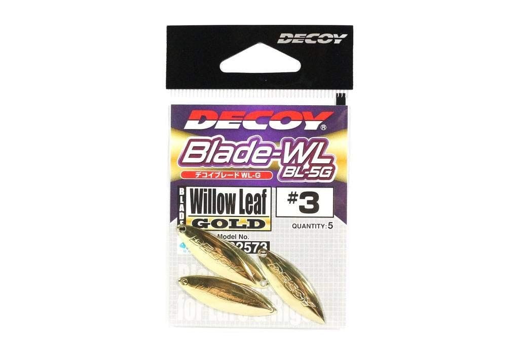Katsuichi Decoy BL-5G Blade Willow Leaf Gold 3 546 - Image 1