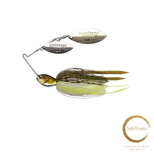 New Megabass SV-3 Double Willow Spinnerbait - Ayu  3/4 oz - Image 1