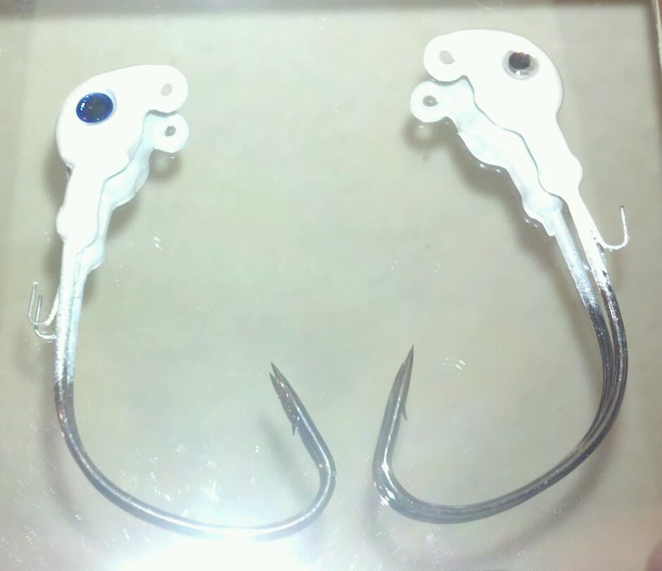 A.C.T. Lures, EWG Jigheads, 3/16oz, 4/0, A Rig, Swimbait, custom bass tackle - Image 2