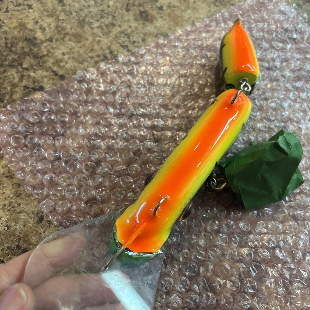 8” Mortimer Baits #121 Jointed Crankbait Trolling Musky Lure Or Pike - Image 2