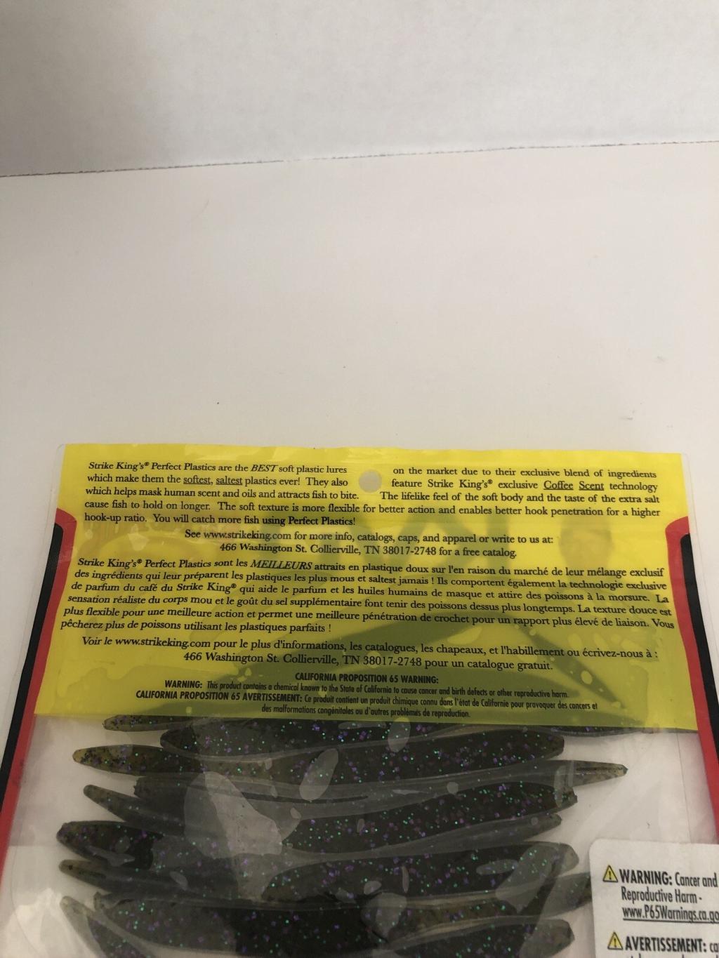 NEW STRIKE KING Perfect Plastics KVD Dream Shot (4 1/4") SHIPS N 24HRS - Image 10