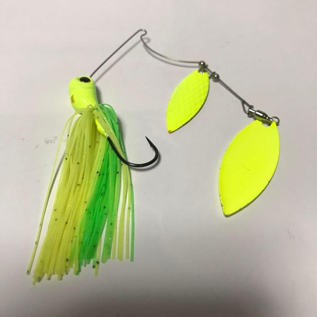 Evergreen D-Zone Spinnerbait Set of 3 Used/Almost New Silver 1/2oz - Image 9