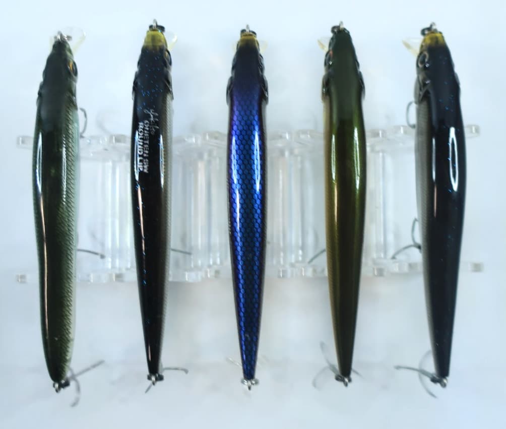 15 Megabass Vision110(Jr,SW,LBO,R,R+1) (Hook changed, paint peeled) Lot - Image 12