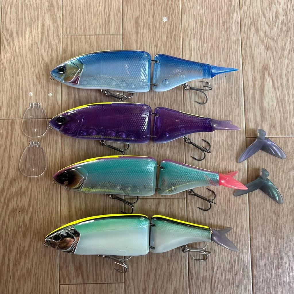 DRT KLASH9 LOW 3 pieces & transfer tail 2 pieces + bonus - Image 1