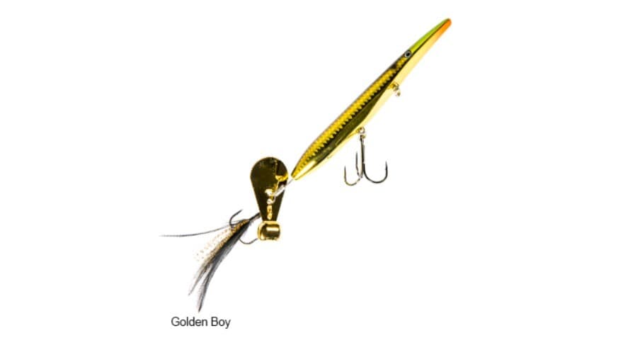 Z-Man HellraiZer Topwater Chatterbait - Golden Boy - 5" - 5/8oz - Bass Lure - Image 1