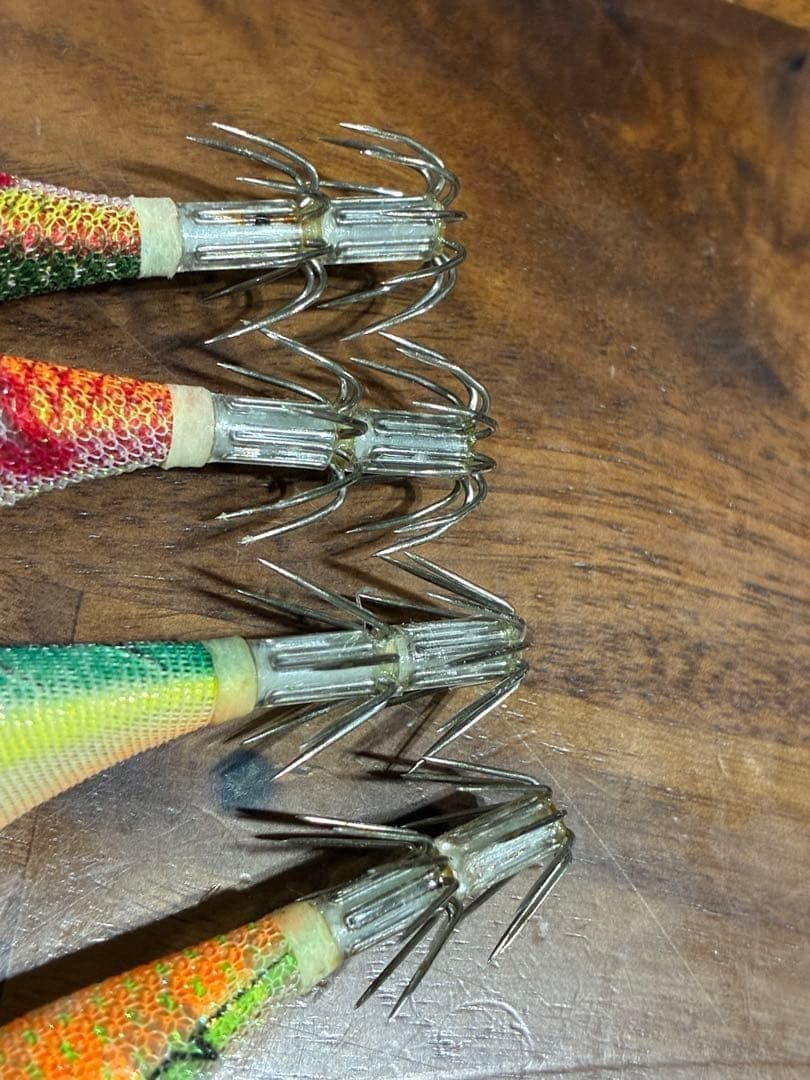 Yozuri No.2.5 Lure 4pcs Used Fish Hook Bait Tackle Fishing Accessories - Image 6