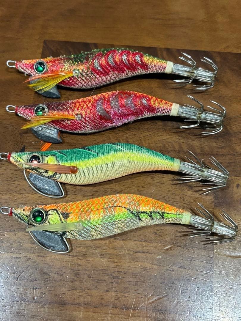 Yozuri No.2.5 Lure 4pcs Used Fish Hook Bait Tackle Fishing Accessories - Image 2